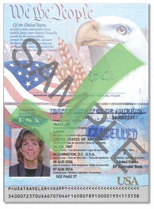 Sample Passport